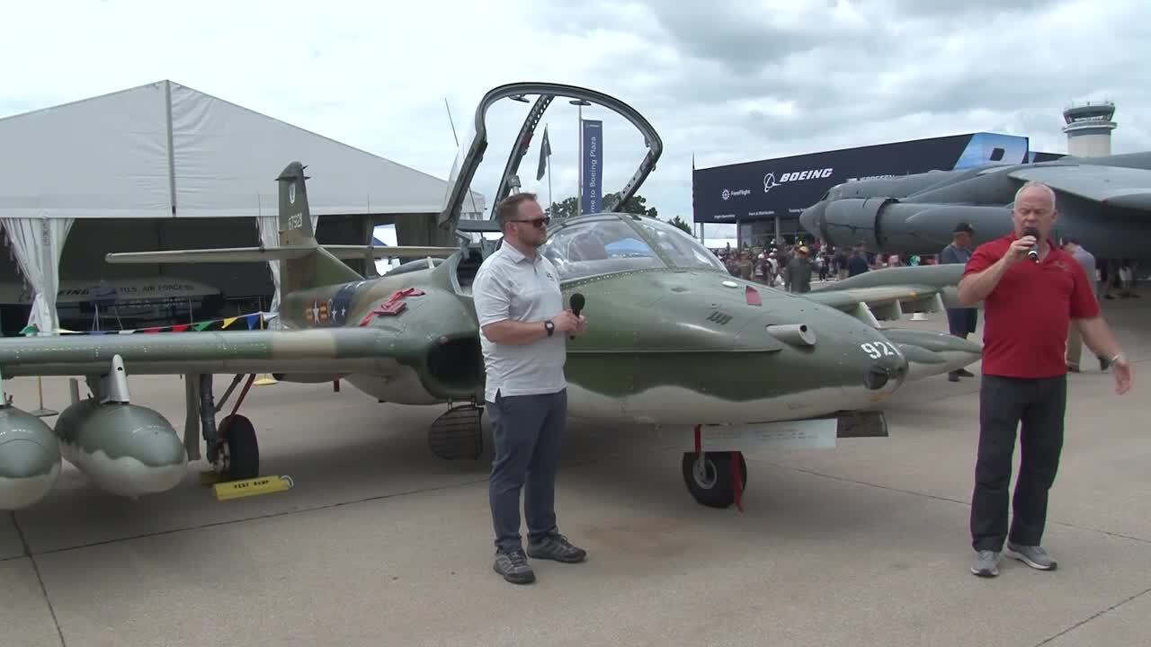 EAA AirVenture Plane Talk: A-37 Dragonfly with John Huggins