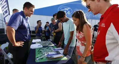 Aviation Gateway Park College Social at EAA